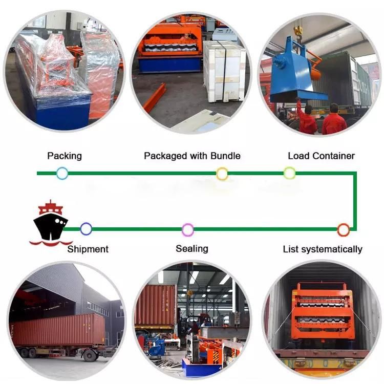 Ibr Roof Sheeting Roll Forming Machine with Double Deck