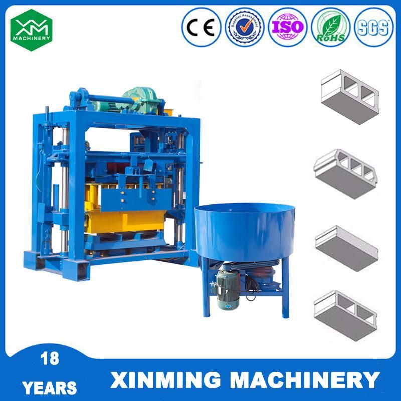 Qtj4-40 Brick and Block Making Machine From Guangzhou