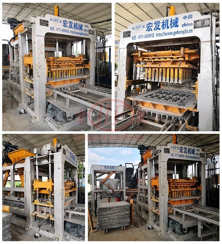 China Hydraulic Concrete Block Making Machine Automatic Cement Brick Making Machine