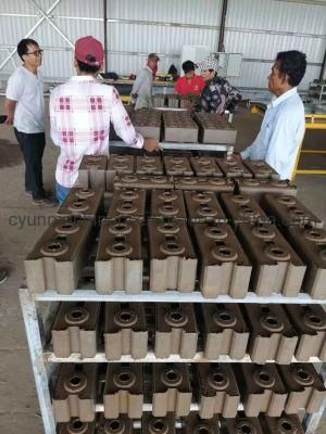 Cy2-25 Cheap and Small Semi Automatic Earth Clay Iterlocking Brick in Nigeria