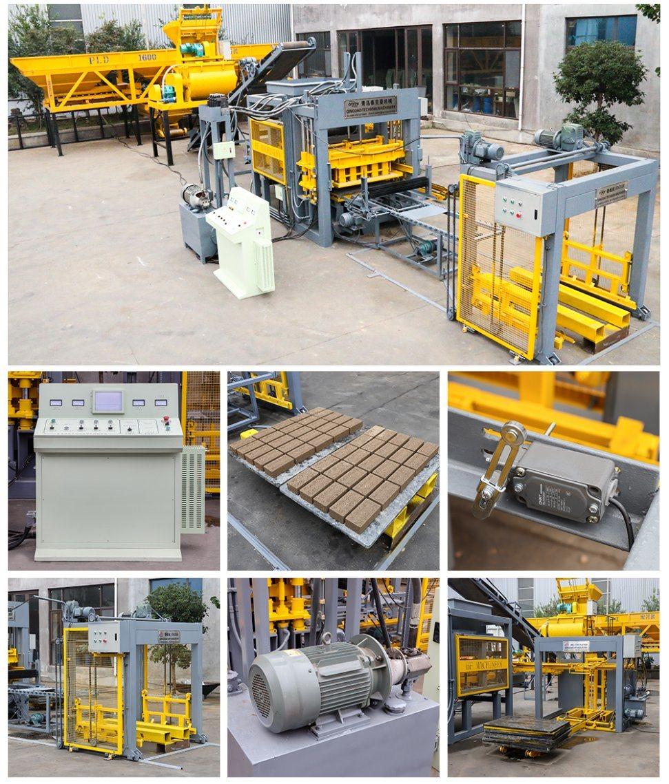 Qt5-15 Automatic Hydraulic Paver/Pavement /Block/Brick Making Machine