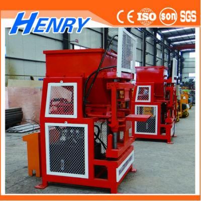 Macinery Brick Making Machine Hr2-10 Soil Clay Interlocking Brick Making Machine Building Construction Material