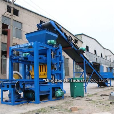 Qt4-26 Semi Automatic Concrete Block Making Machine Bangladesh
