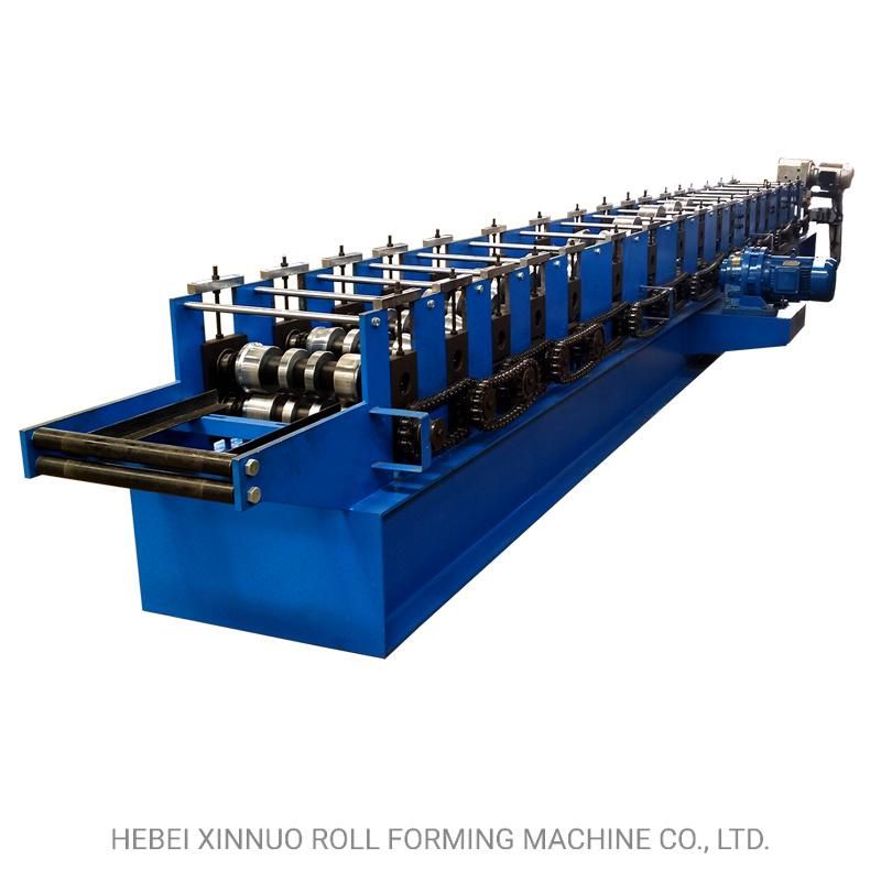Aluminum Automatic Cold Downpipe Steel Downspout Down-Pipe Gutter Rain Pipe Bending Drain Pipe Roll Forming Machine