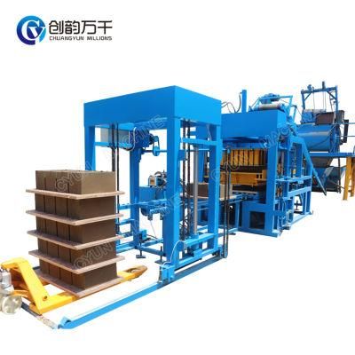 Qt4-15 Concrete Cement Block Making Machine Building Material Making Machinery