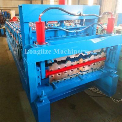China Glazed Roof Tile Steel Sheet Roll Forming Machine Price