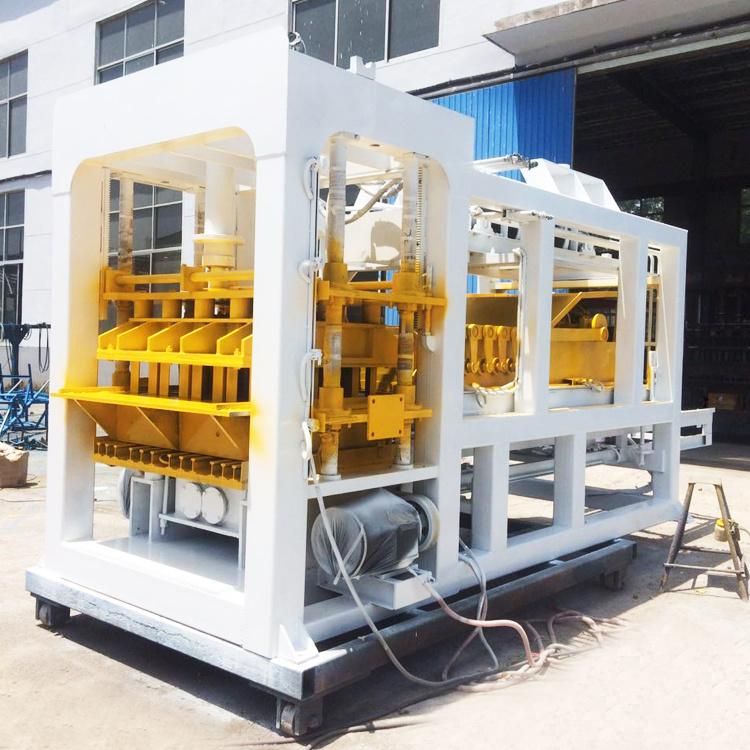 Qt10-15 Italy Automatic Concrete Brick/Block Making Machine
