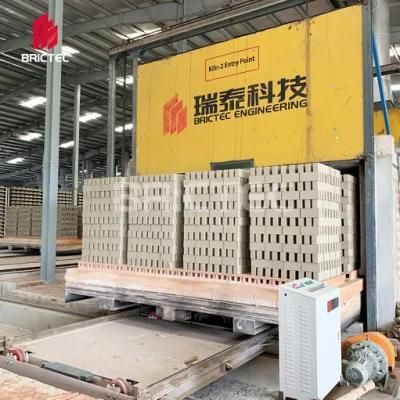 Full Automatic Clay Brick Machine Tunnel Kiln