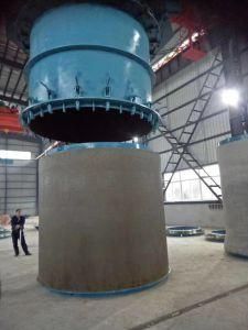 a New Type of Vertical Vibrating Concrete Pipe Machine