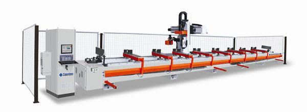 High Speed Four Axis CNC Window and Door Making Machine