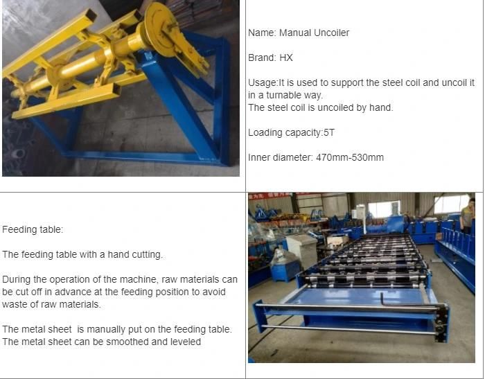 CNC Glazed Steel Tile Roll Forming Machine
