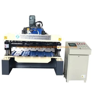 Ibr Trapezoidal Aluminum Iron Roofing Sheet Roll Forming Machine