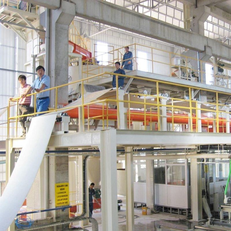 Low Price Gypsum/Gesso Plasterboard Production Line/Machine