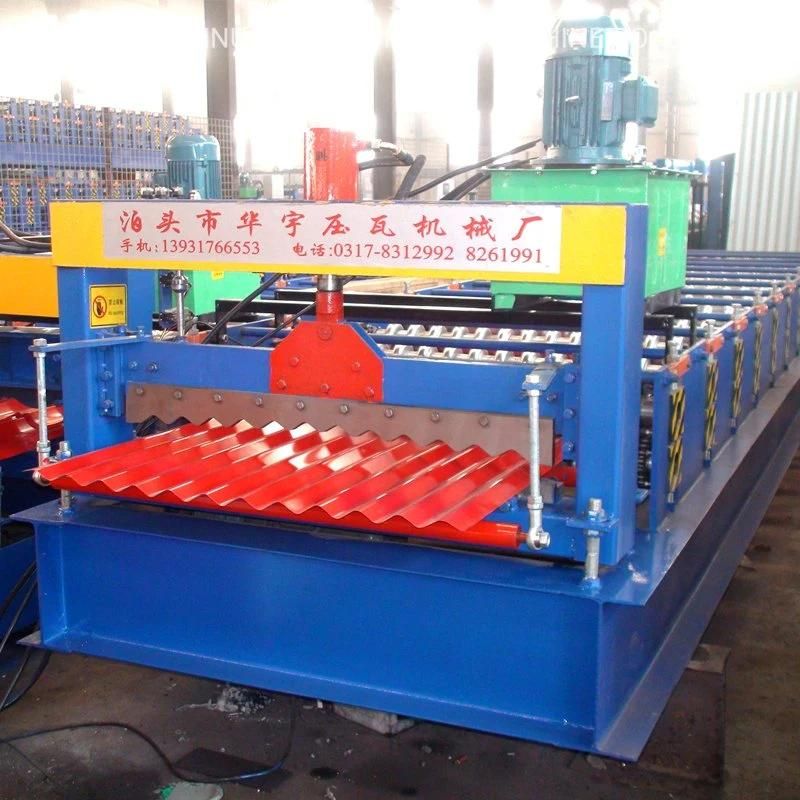 Xinnuo 836mm Corrugated Roll Forming Machines Lifetime Guaranteed