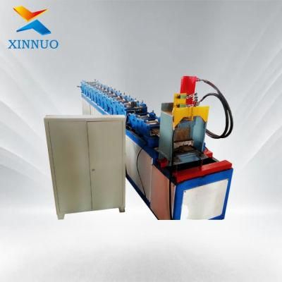 Industrial Outdoor Steel Rolling Shutter Door Making Roll Forming Machine