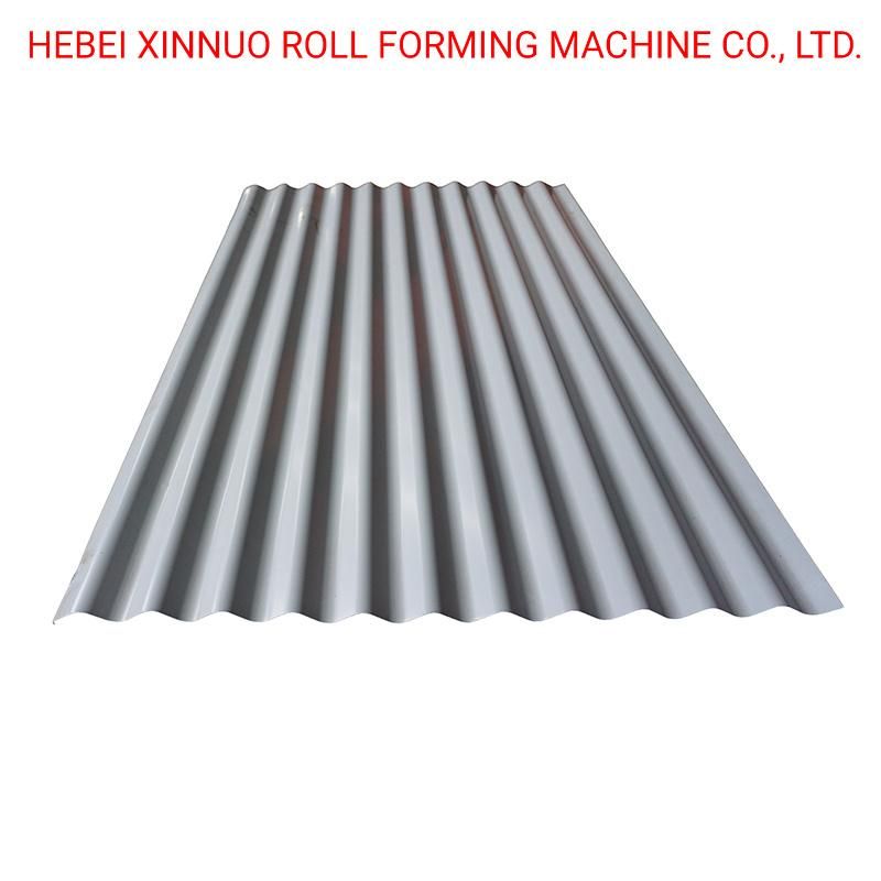 Double Layer Corrugated Roofing Sheet Machine for Mobile House