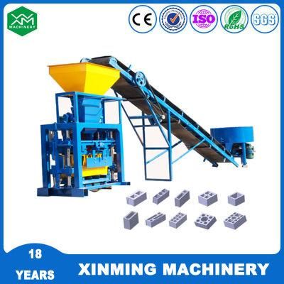 Qt40-1 Small Solid Concrete Block Making Machine Hollow Brick Making Machinery