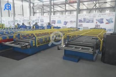 Ibr Pbr Automatic New Design Thicker Colour Steel Roof Panel Trapezoidal Roll Forming Machine