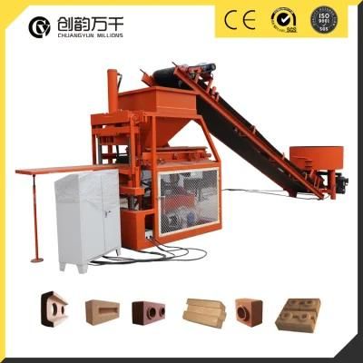 Cy2-10 Interlocking Block Making Machine Soil Interlocking Hydraulic Pressure Method Clay Brick Machine