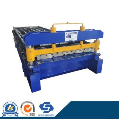 Hydraulic Color Tile Roof Sheet Rolling Machine Manufacturing Aliuminum Roof Panel