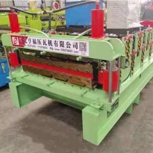 Double Layer Metal Roof Panel Cold Roll Forming Machine
