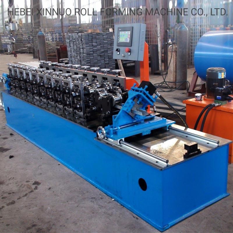 Galvanized High Speed Metal Roof Profile Notch Punch Light Keel Roll Forming Machine