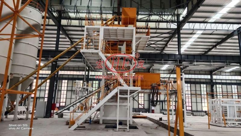 EPS Light Weight Wall Panel Production Line, Panel Making Machine