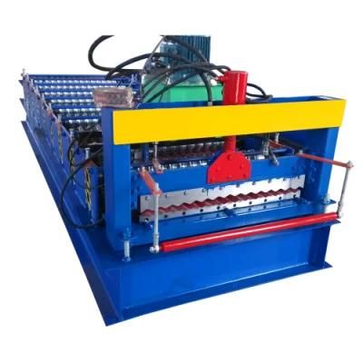 Roof Use PPGI Color Steel Tile Making Machine Profile Sheet Corrugated Roll Forming Machine