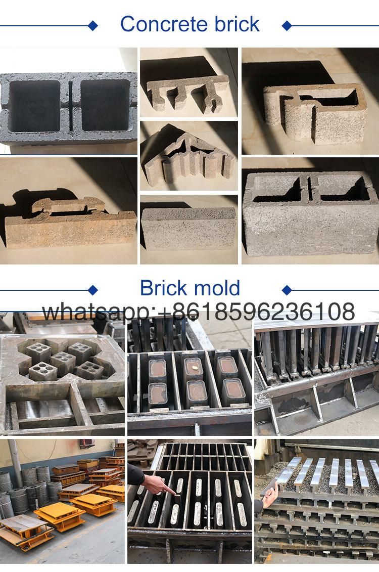 Qt4-24 Small Business Block Machining Machine in Africa
