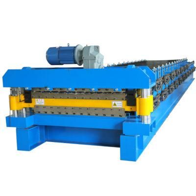 Double Corrugated Roofing Sheet Roll Forming Machine Tile Making Machine Manufacturer