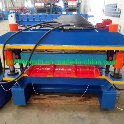 36&quot; R/Pbr-Panel Metal Roofing Siding Cold Roll Forming Machine for America Canada North America