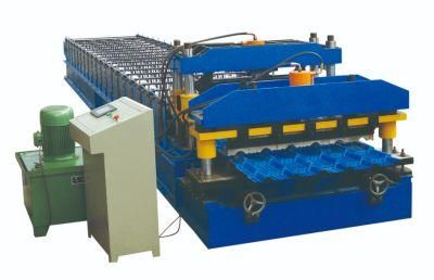 Glazed Tile Metal Sheet Roof Roll Forming Machine