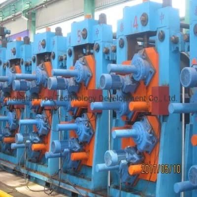 Low Carbon Steel ERW Welded Pipe Tube Making Machine Line