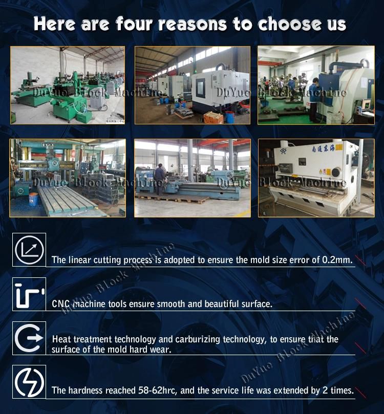 Hr4-10 Hydraulic Press Block Machine Building Material Block Machinery Automatic Fly Ash Brick Making Machine