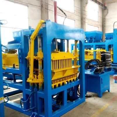 Qt4-15 Automatic Cement Concrete Block Production Line Machine