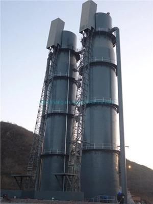 China Supplier 150-600tpd Small Lime Shaft Kiln Plant Production Line Machine Equipment