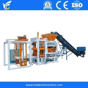 Qt4-18automatic Hydraulic Interlocking Concreter Paver Brick Machine in Kenya