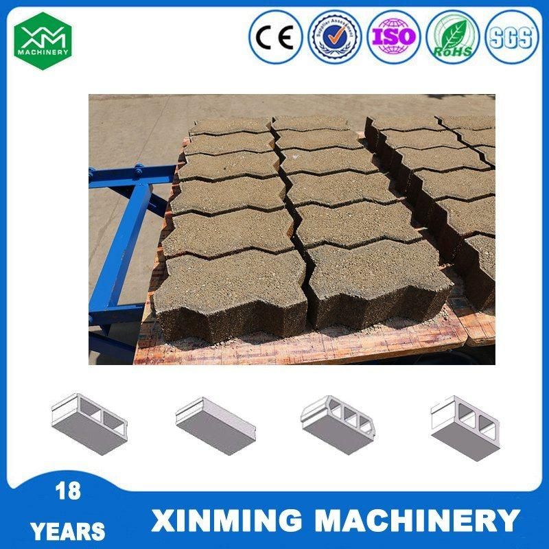 EXW Price Qt4-24 Fully Automatic Manufacuturing Machnie Cement Paver Solid Machine