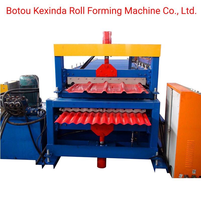 Kexinda 840+850 Metal Double Layer Roll Forming Machine