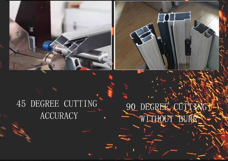 Aluminum Double Head Cutting Saw/Aluminum Cutting Saw for Sale