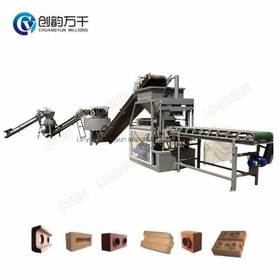 Cy4-14 Automatic Interlocking Brick Making Machine Clay Block Machine