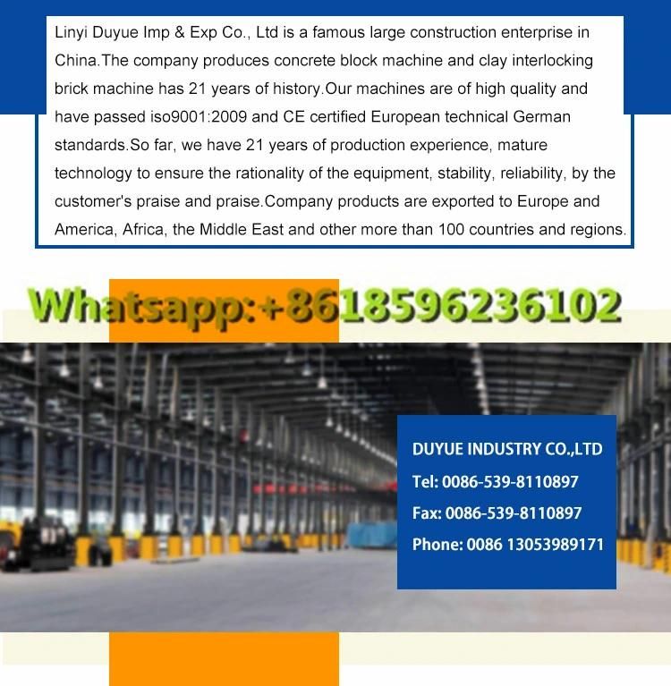 Hr4-10 Soil Interlocking Brick Machine, Hydraulic Method Block Machine, Brick Making Machine, Concrete Interlock Block Making Machine