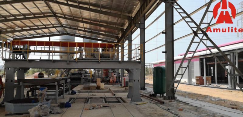 Production Line Equipment Can Be Ordered Separately Amulite Fiber Cement Board Production Line