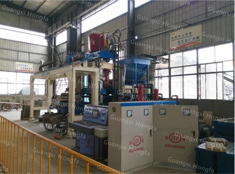 Hfb1250A Fully-Automatic Non Vibration Bidirectional Hydraulic Block Making Production Line