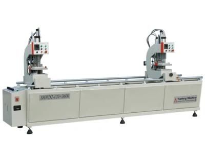 Vinyl Plastic Window Profile Welding 2 Head Seamless PVC Window Making Machine