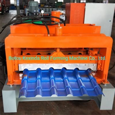 Steel Glazed Roofing Sheet Building Materials Tile Making Machine