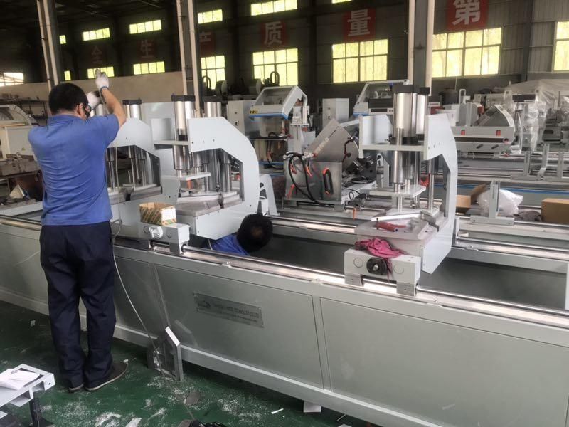 UPVC PVC Window Profile Water Slot Milling Machine/ UPVC Window Door Machine/PVC Window Machinery/ UPVC PVC Window Fabrication Equipment