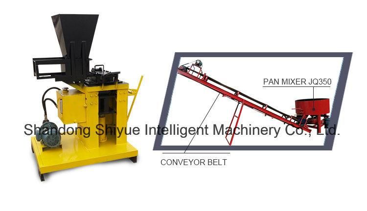 Eco Brb Electric Small Interlocking Clay Brick/Block Making Machine