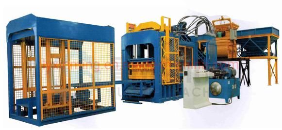 Qt10-15 Lower Price Full Automatic Concrete Cement Hollow Soild Brick Making Machine for Construction Materials