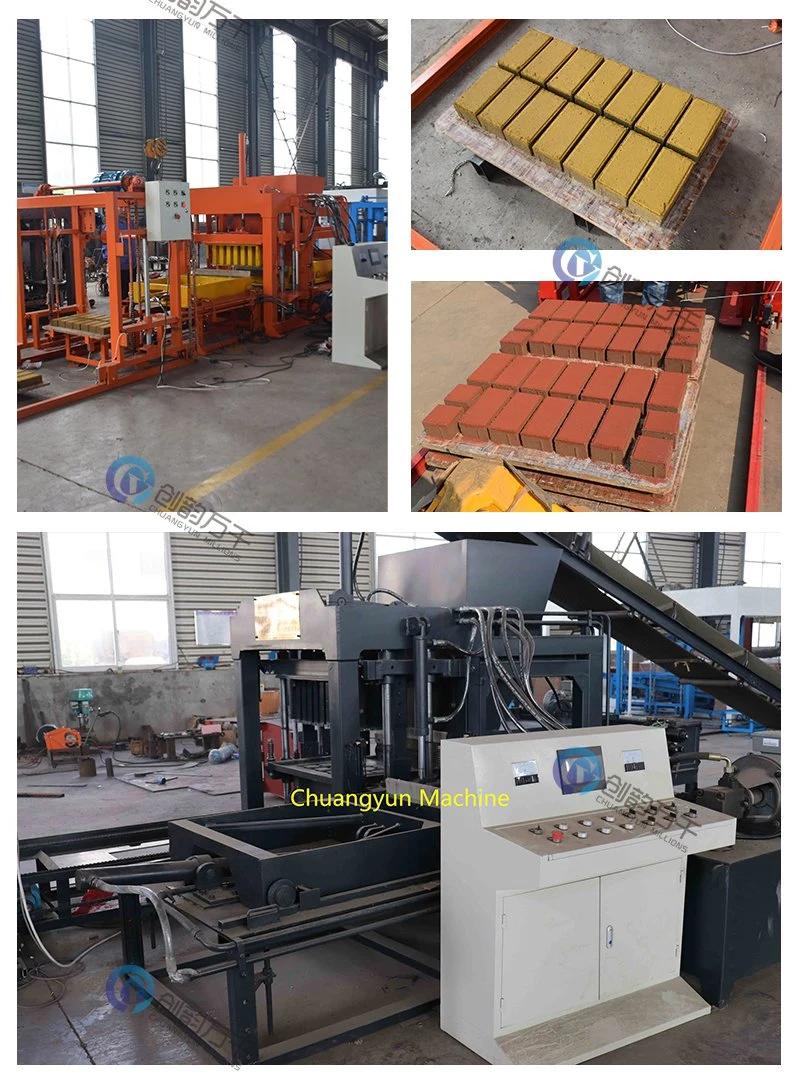 Fully Automatic Qt 4-18machine Making Concrete Block and Cement Brick Production Line